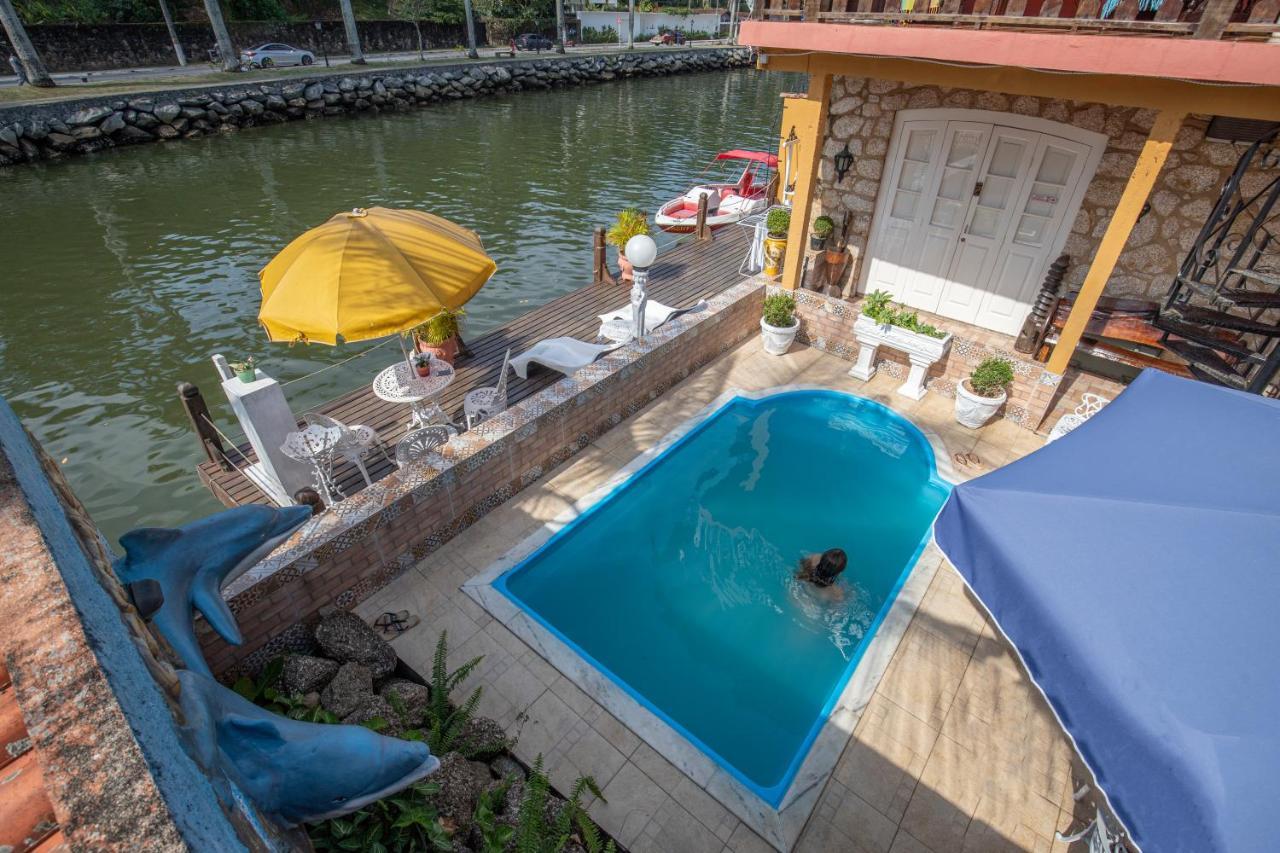 Pousada Casa Do Rio Hostel - 8 Min Do Centro Historico - Passeio De Barco Com Saida Da Pousada -Pago A Parte- Perto Das Praias E Beira Rio باراتي المظهر الخارجي الصورة