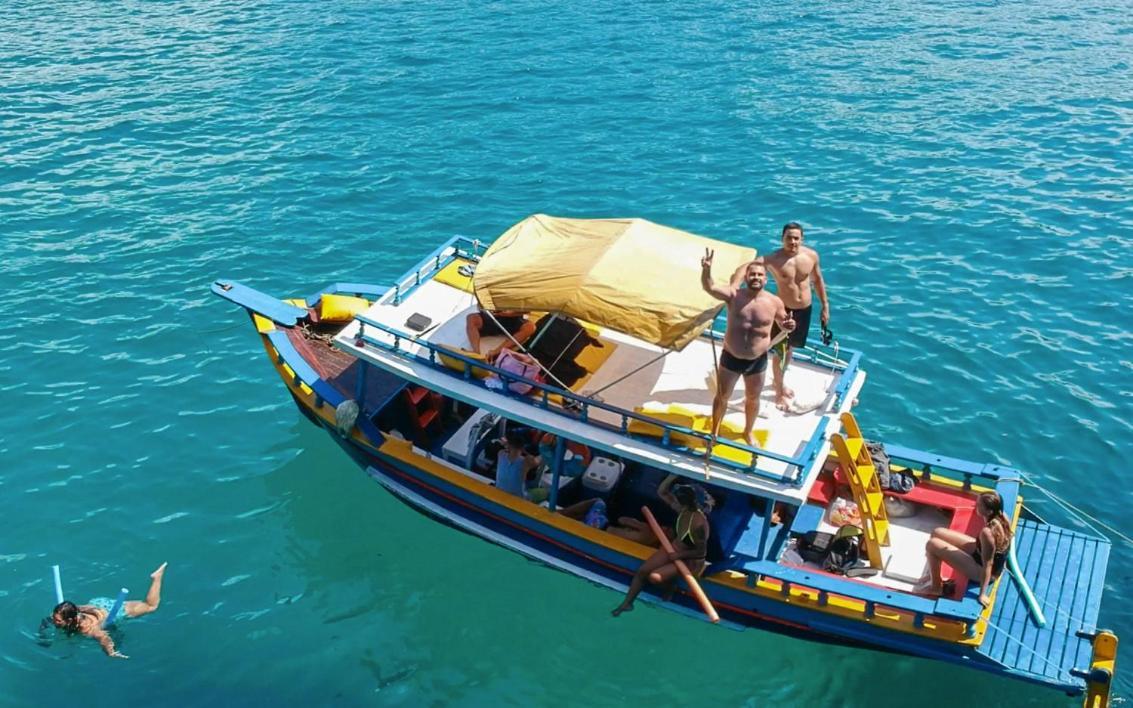 Pousada Casa Do Rio Hostel - 8 Min Do Centro Historico - Passeio De Barco Com Saida Da Pousada -Pago A Parte- Perto Das Praias E Beira Rio باراتي المظهر الخارجي الصورة