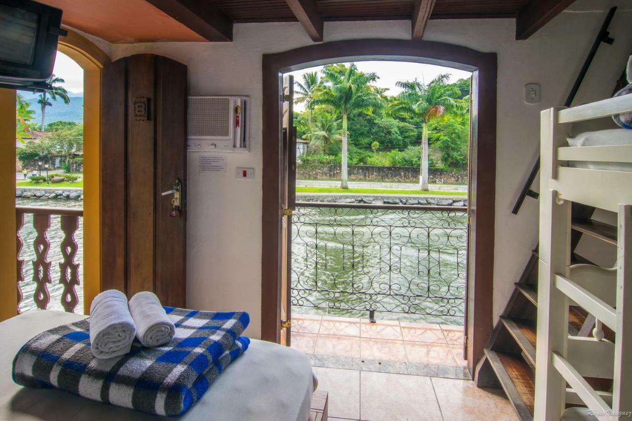 Pousada Casa Do Rio Hostel - 8 Min Do Centro Historico - Passeio De Barco Com Saida Da Pousada -Pago A Parte- Perto Das Praias E Beira Rio باراتي المظهر الخارجي الصورة